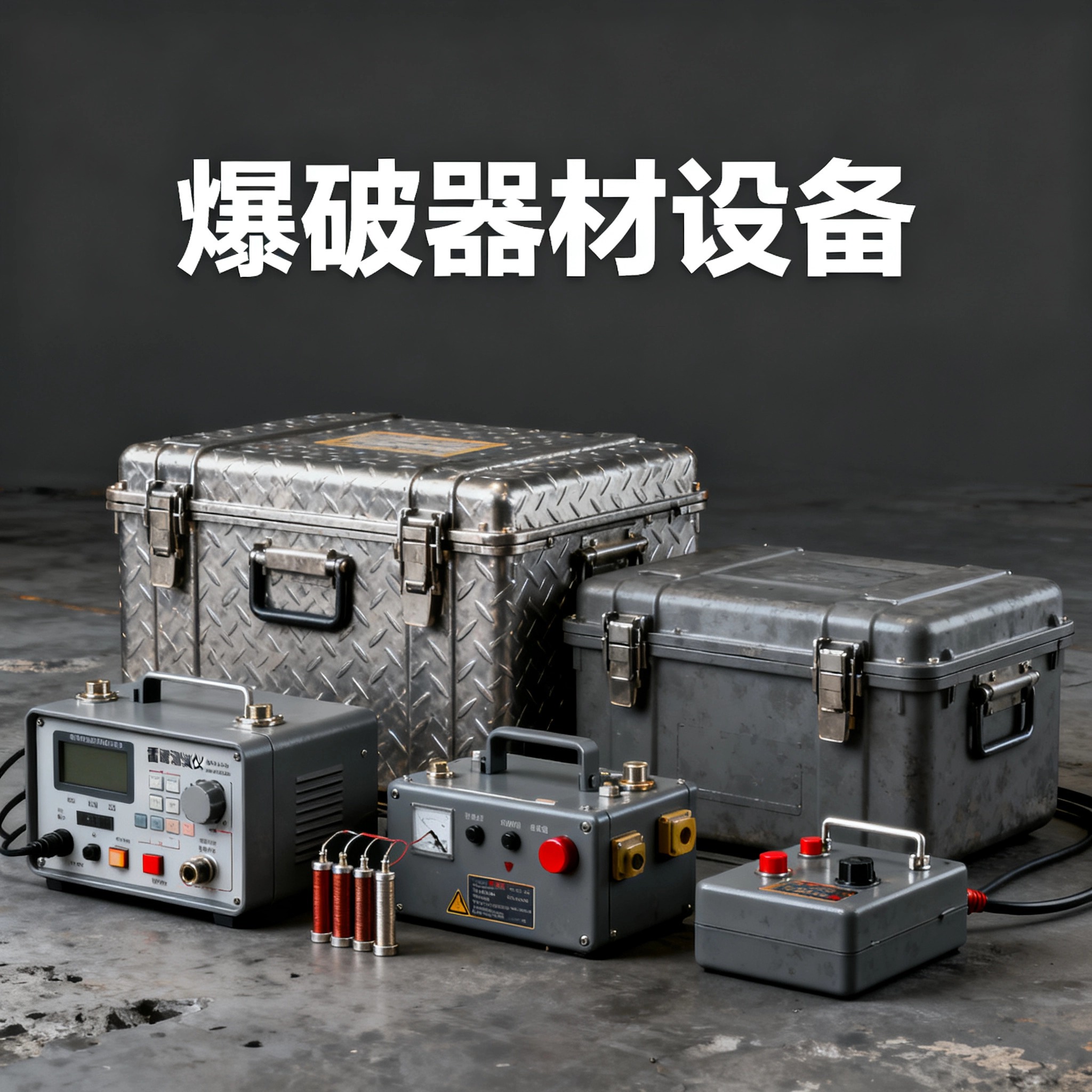 梨林镇爆破工程师的“兵器库”：常用器材一册通